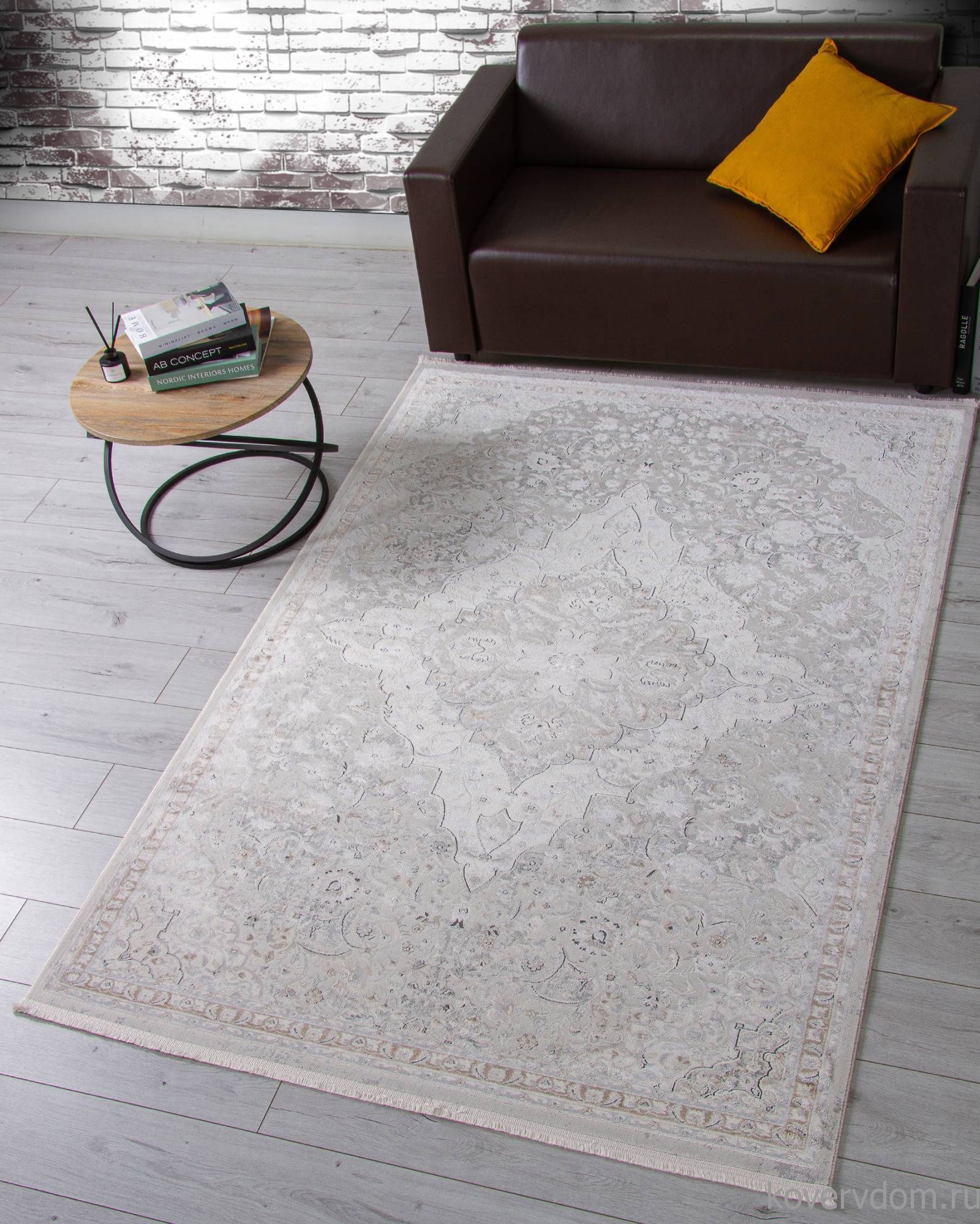 Ковер OASIS OC108A CREAM / CREAM Ковер OASIS OC108A CREAM / CREAM