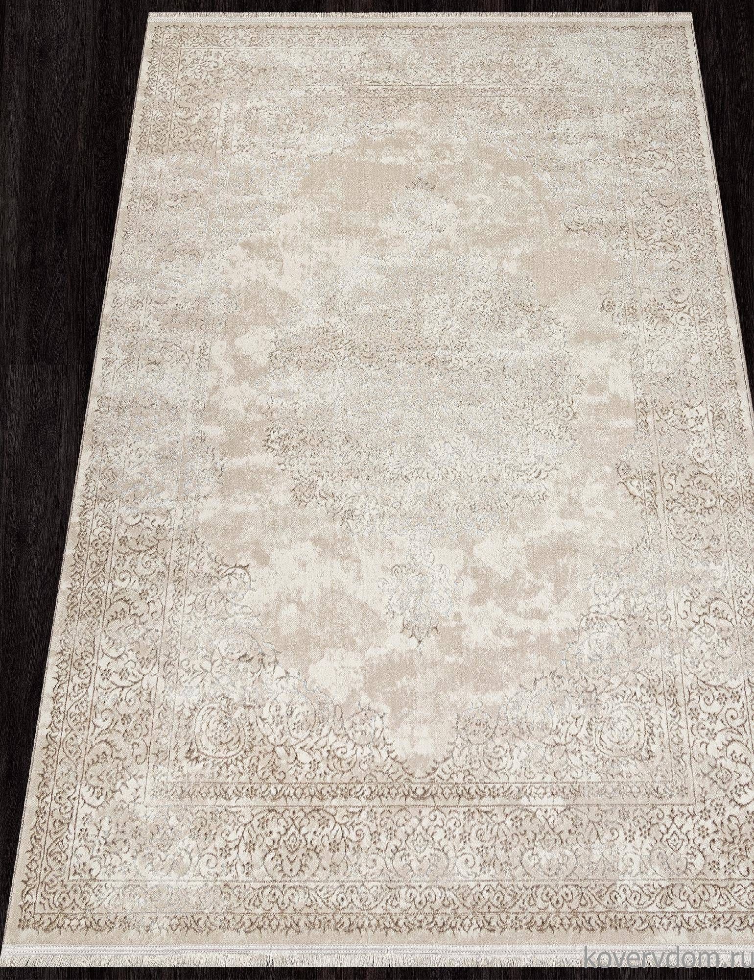 Ковер MIKONOS F569AC CREAM / KAHVE Ковер MIKONOS F569AC CREAM / KAHVE