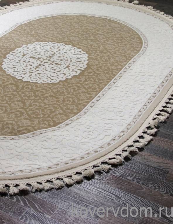 Ковер HUNKAR 7908 BROWN / BROWN Овал