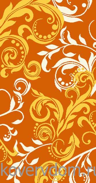 Ковер SUNRISE v825 ORANGE-YELLOW