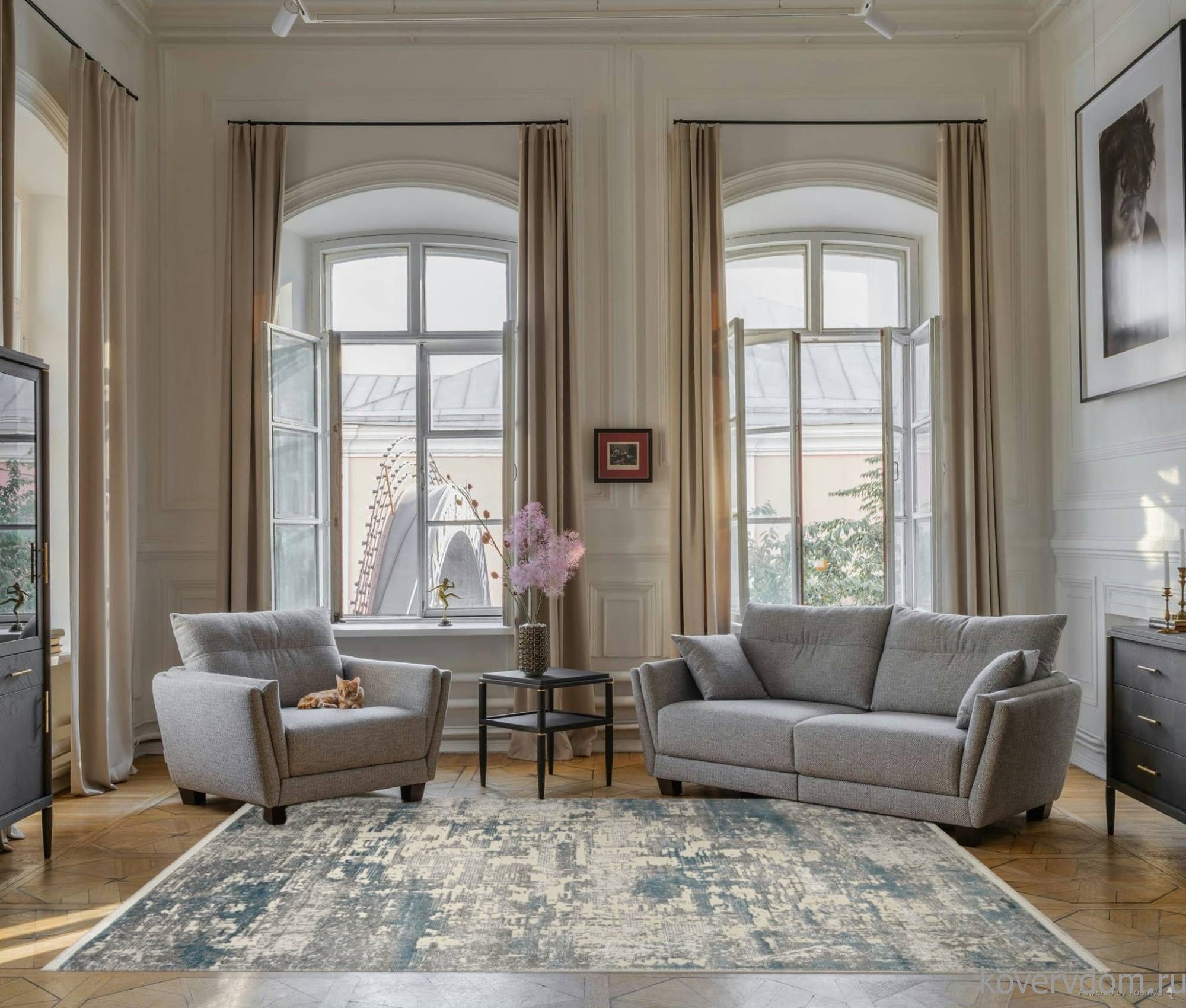 Ковер MARMARIS 26941A GRY / BLUE