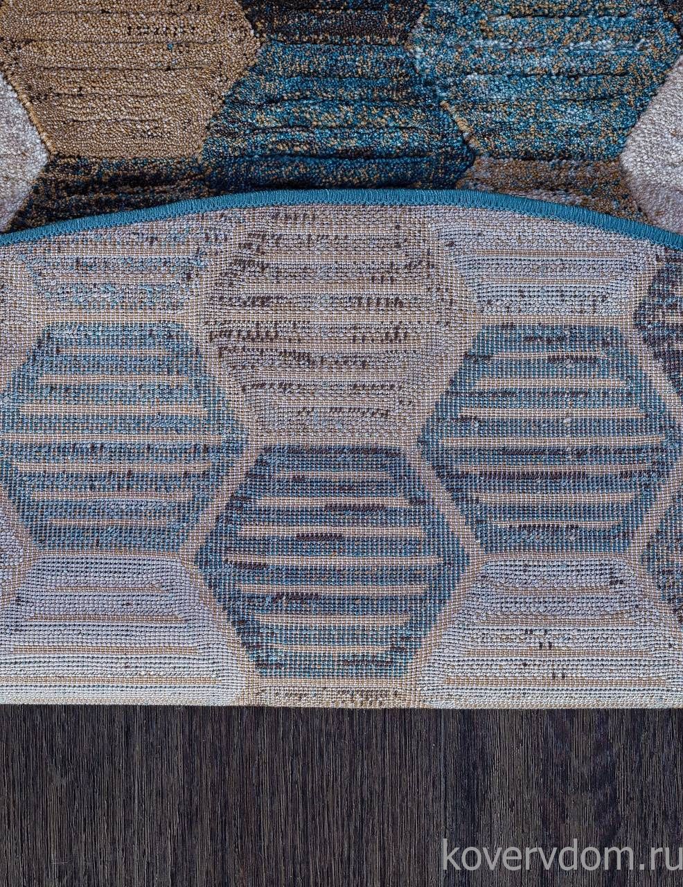 Ковер MATRIX D579 BEIGE-BLUE Овал Ковер MATRIX D579 BEIGE-BLUE Овал