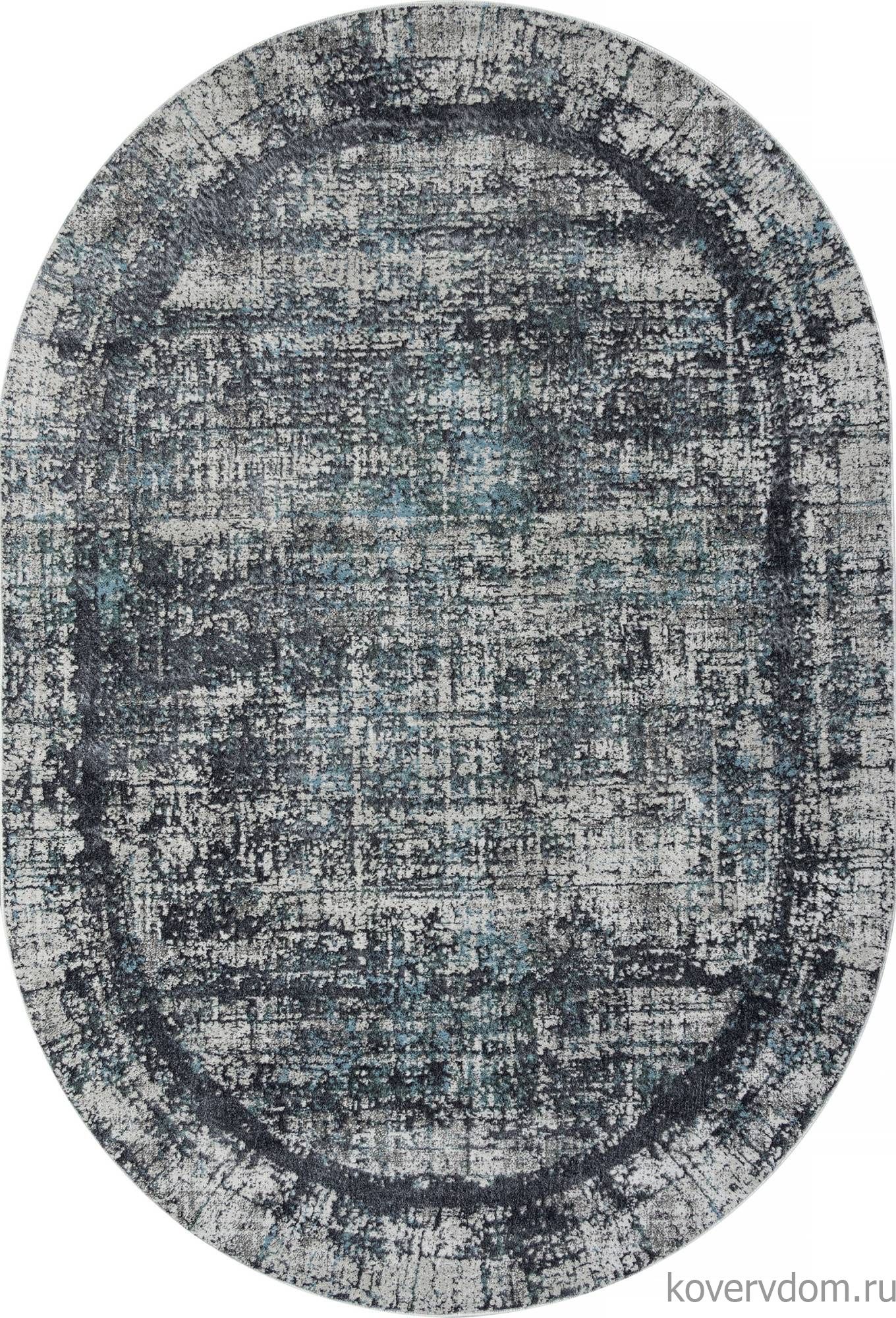 Ковер SAFARI 02467H BLUE / GREY Овал Ковер SAFARI 02467H BLUE / GREY Овал