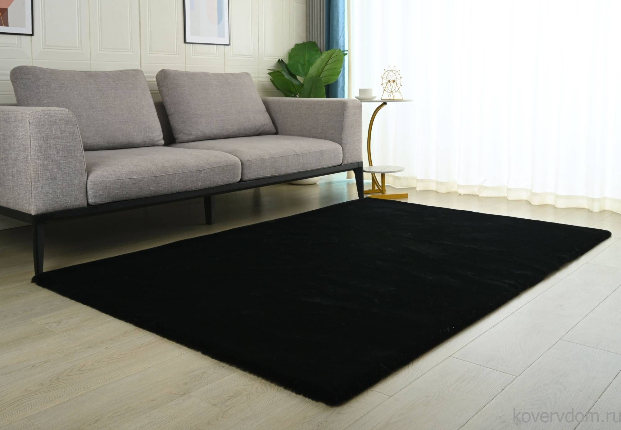 Ковер RABBIT PREMIUM MS1000 BLACK