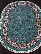 Персидский ковер красный TEHRAN 7513 BLUE Овал