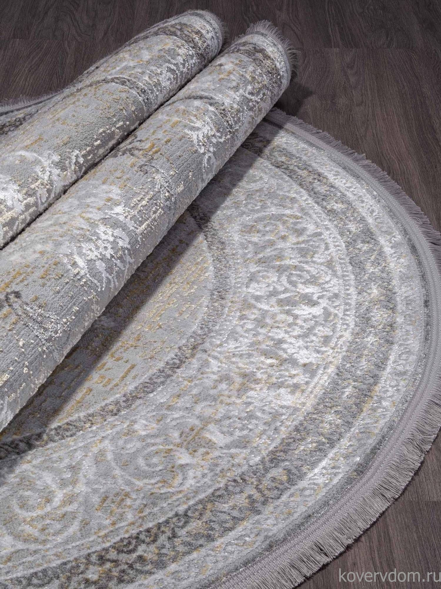 Ковер AJMAL LP 292 GREY Овал