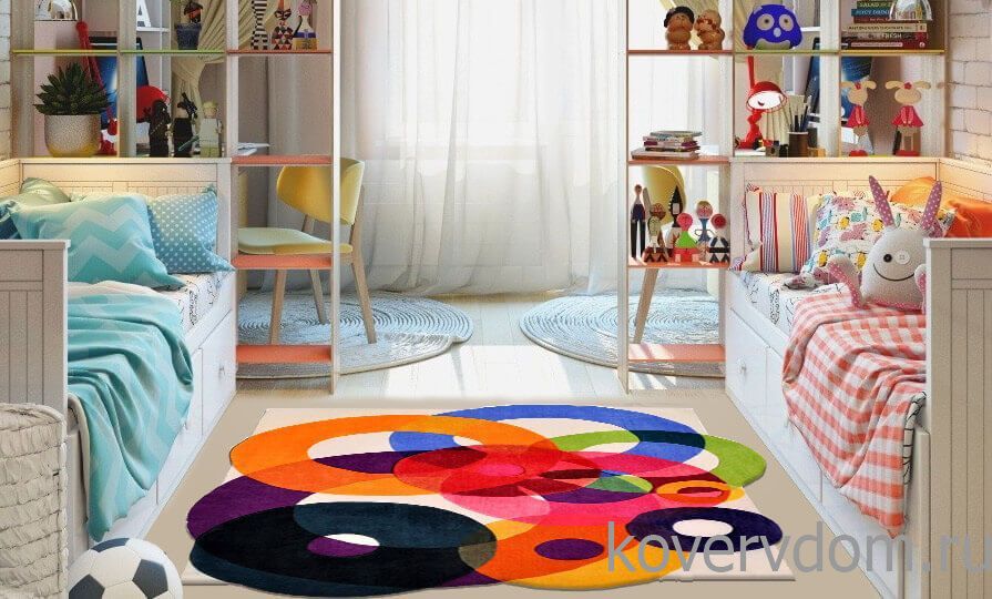 Ковер ручной работы ROUNDS 100% шерсть