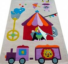 Овальный детский ковер  ручной работы  JOY 10 8866