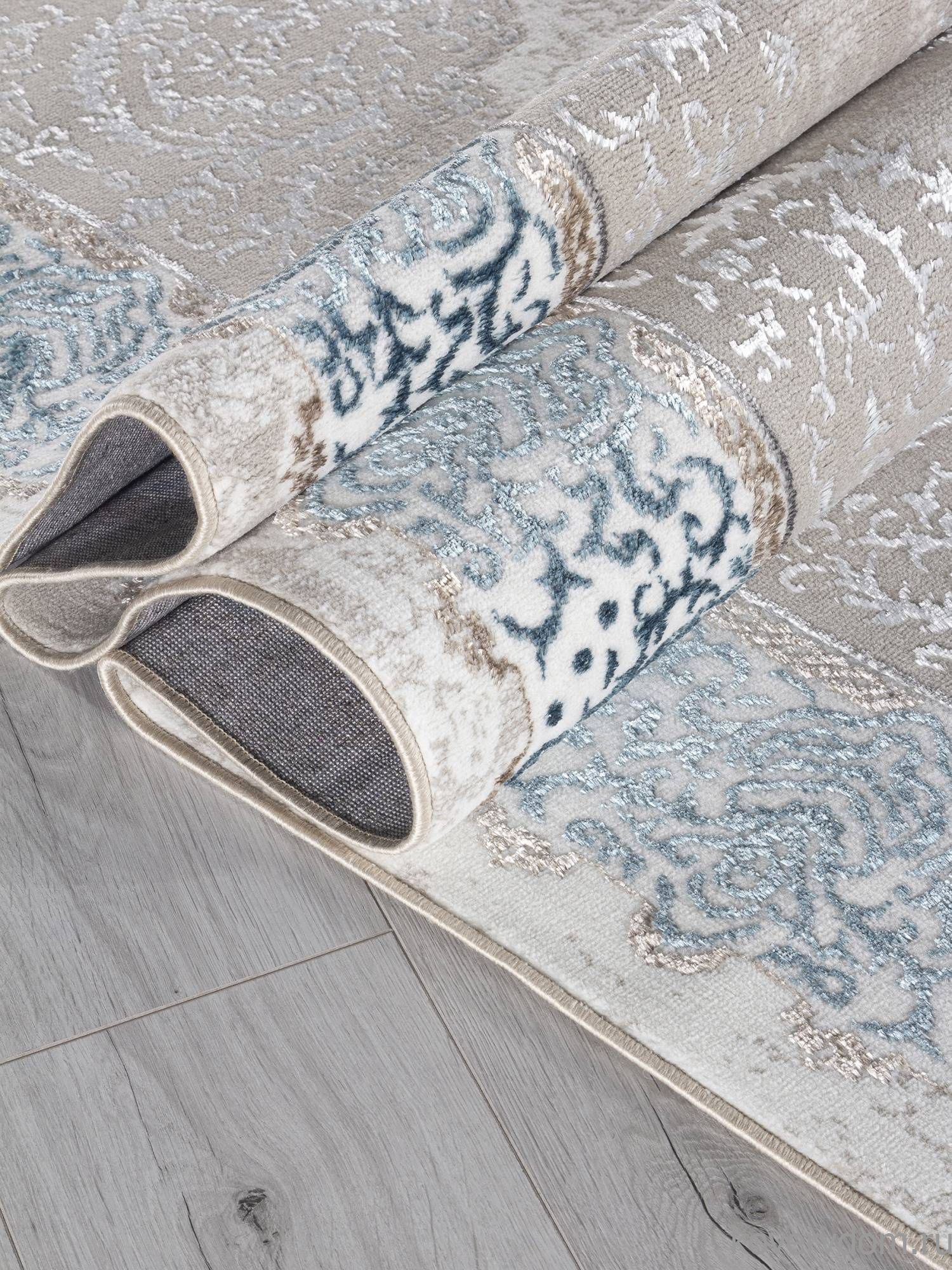 Ковер EFSAN L270A CREAM SHRINK / BLUE FDY