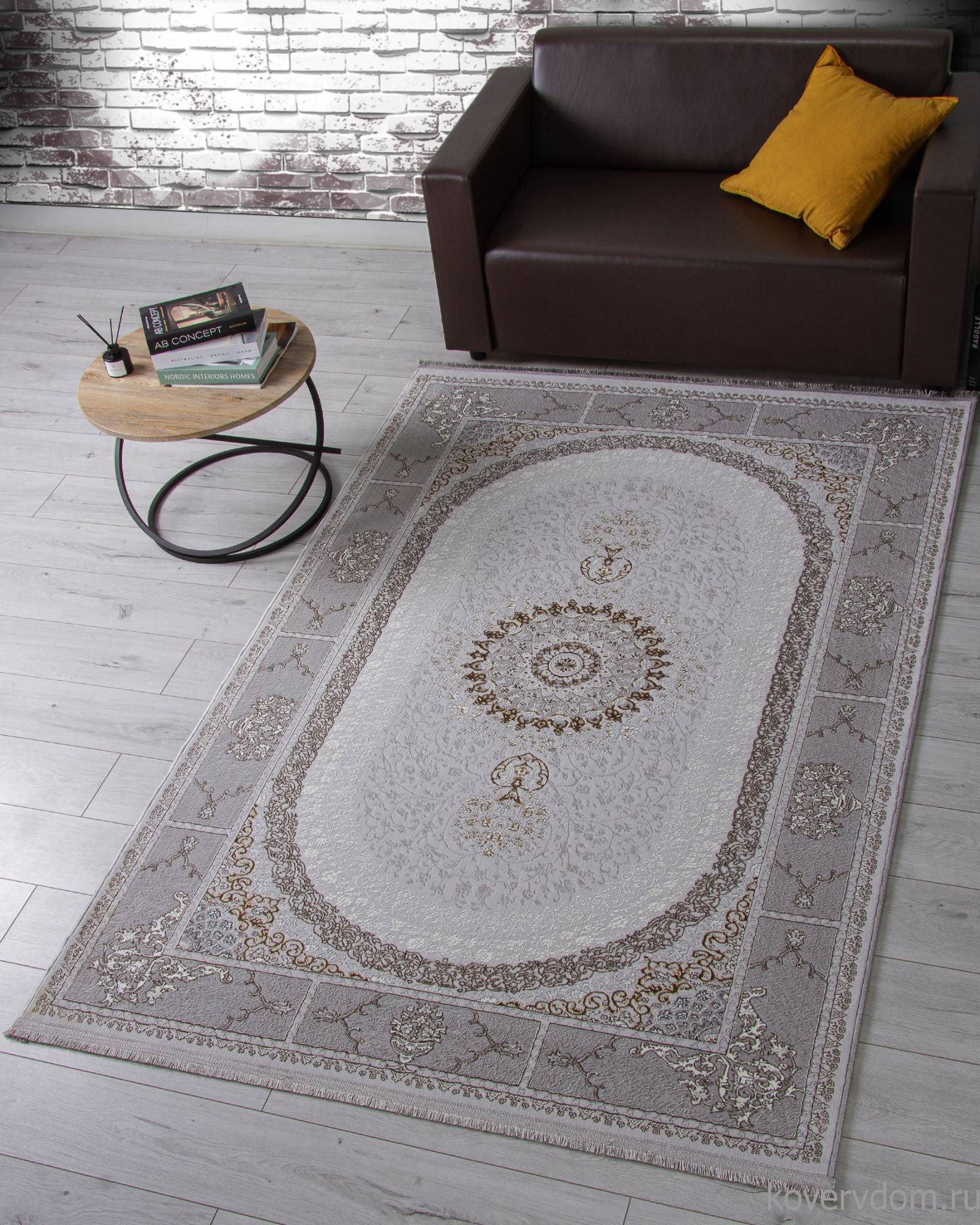 Ковер ZARINA A053B LIGHT GREY SHRINK / LIGHT GREY SHRINK