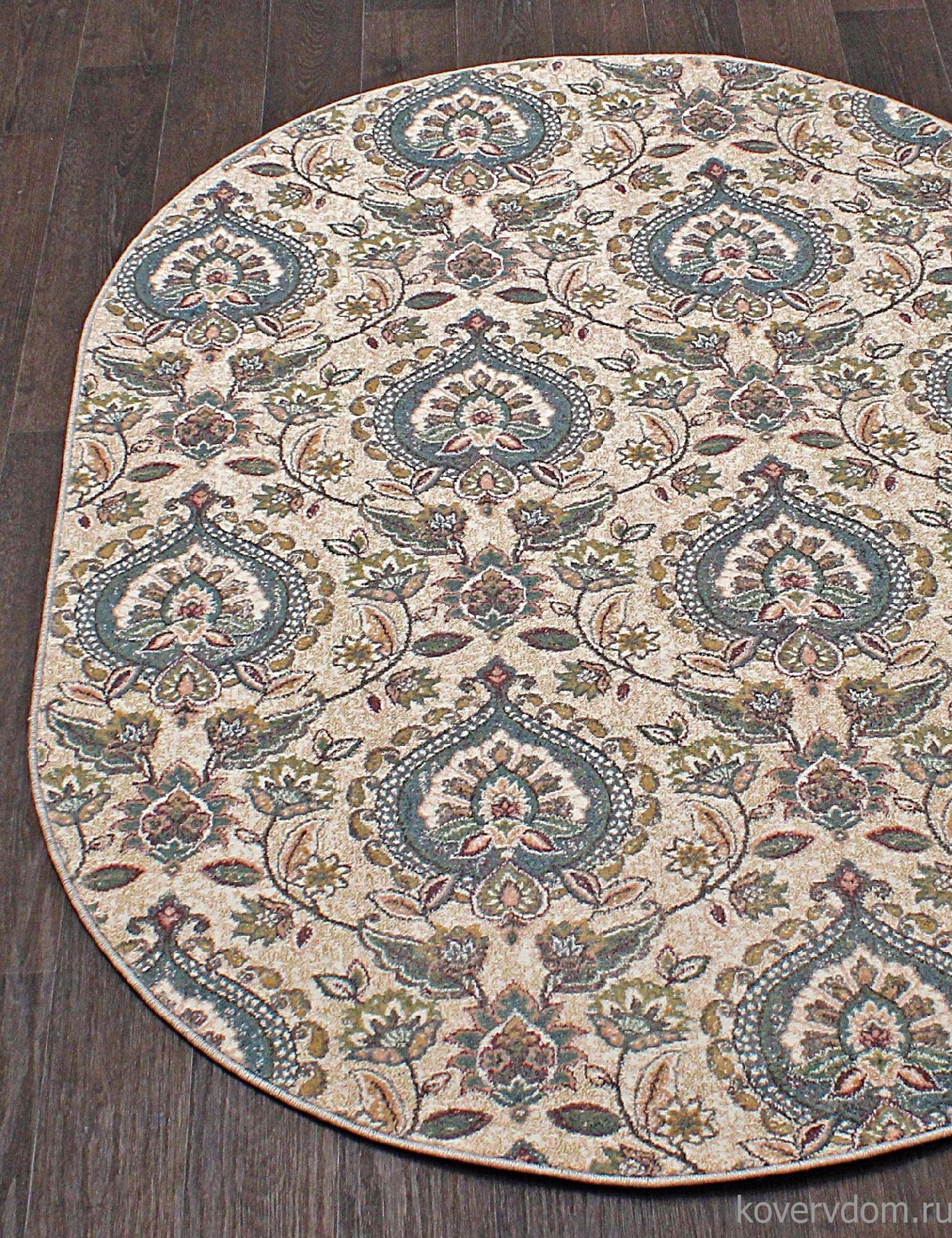 Ковер SOFIT C050 LIGHT CREAM Овал