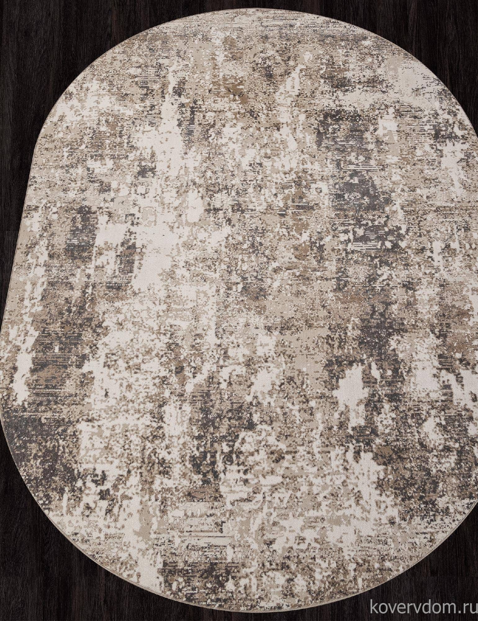 Ковер SIESTA M031A CREAM / WHITE Овал